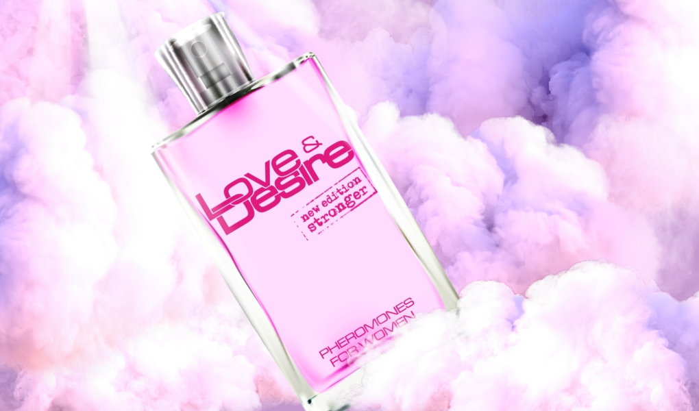 Perfumy z feromonami o słodkim zapachu